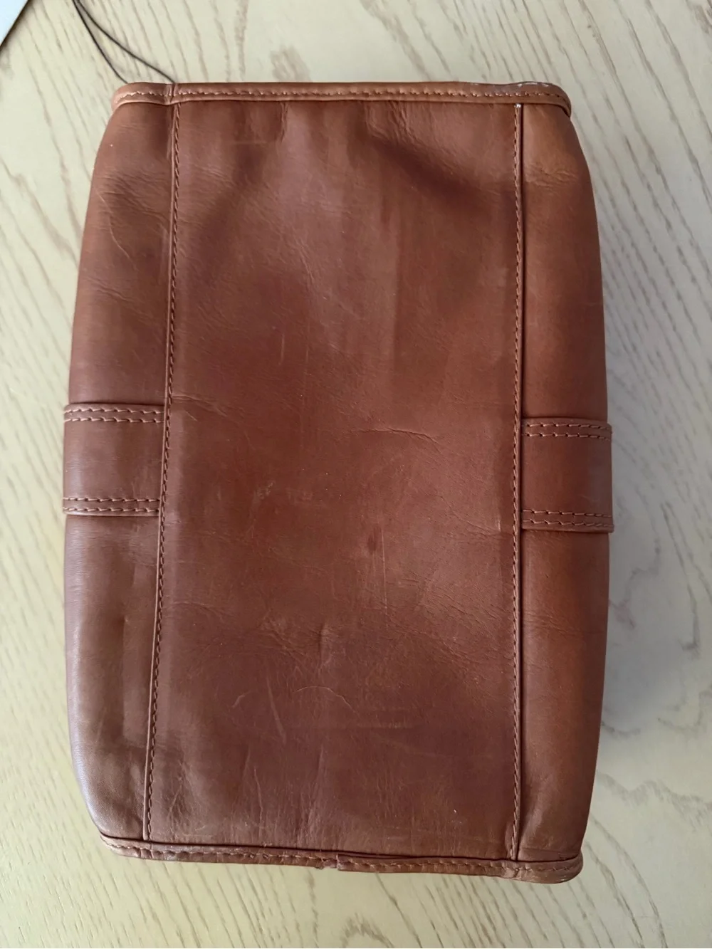 Vintage TUMI Leather toiletry bag from their Dakota Collection